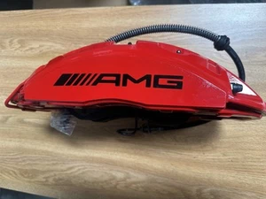 MBZ G-CLASS W463 G63 AMG DRIVER SIDE FRONT BRAKE CALIPER RED Look Like New OEM - Bild 1 von 9