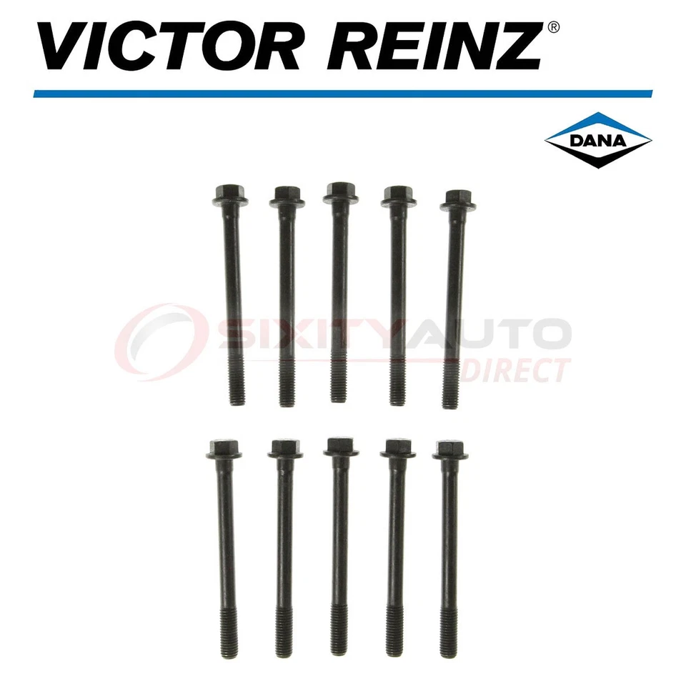 MAHLE Cylinder Head Bolt Set for 1983-1986 Nissan 720 2.4L L4 - tl Foto 1 de 4