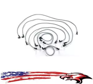 New Ignition Spark Plug Wires MADE IN USA for Chevrolet Corvette 1974-1982 - Picture 1 of 7