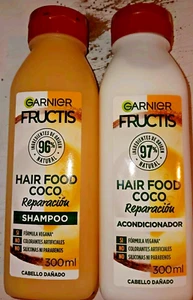 GARNIER FRUCTIS COCO HAIR FOOD  1 SHAMPOO /1 ACONDICIONADOR - - Picture 1 of 3