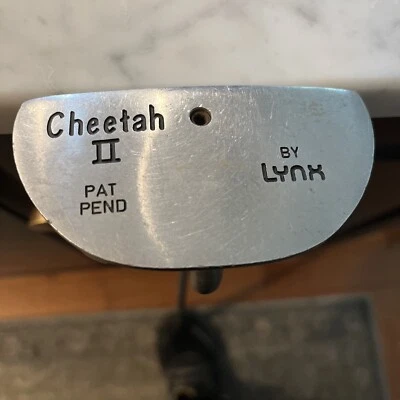 Cheetah II Putter by Lynx Adjustable Lie Angle Right Or Left Handed 34" - Image 1 of 4