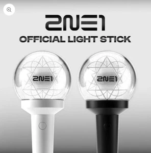 In Stock! 2NE1 OFFICIAL LIGHT STICK [Choose BLACK or WHITE] K-pop Sealed NEW - Picture 1 of 1