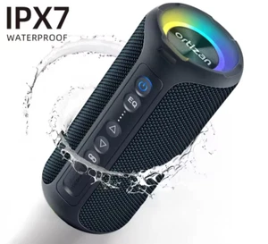 Ortizan Bluetooth Speakers 40W Loud Stereo Portable Wireless Speaker IPX7 Wate - Picture 1 of 8