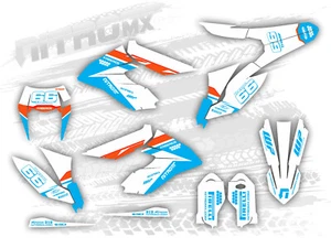 NitroMX Graphics for KTM Freeride 250 E-XC 2018 2019 2020 2021 2022 2023 Decals - Picture 1 of 1