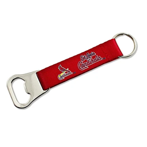 St. Louis Cardinals Lanyard Bottle Opener Keychain MLB New Cover