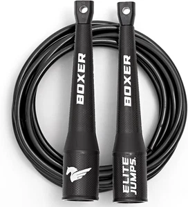 Boxer Jump Rope 3.0 - Fitness Training Rope - 10 Foot Outdoor Rated 5Mm PVC Cord - Picture 1 of 12
