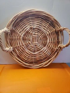 Decorative Wicker Trey - Picture 1 of 6