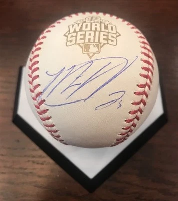 Autógrafo de béisbol firmado por Matt Harvey certificado por la JSA 2015 WS NY Mets Foto 1 de 3
