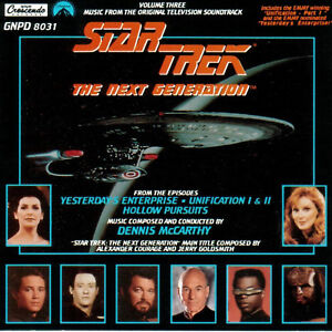 Soundtrack CD Star Trek The Next Generation Volume 3