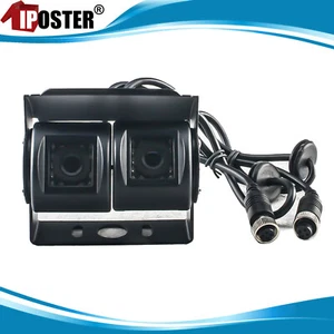 ccd Black Dual Joint Backup Camera IR Waterproof 12-24V for Rear View Reverse - Picture 1 of 10