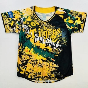 Hanshin Tigers Baseball Jersey Adult Large Yellow Black Osaka Japan Shirt Mens - Picture 1 of 18