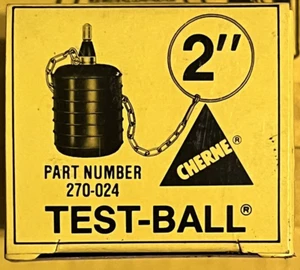 Cherne 2" Teil #270-024 PRÜFKUGELSTECKER - Bild 1 von 6