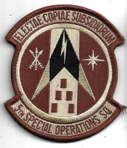 USAF PATCH  5 SPECIAL OPERATIONS SQUADRON DESERT US AIR FORCE SQUADRON PATCH - Picture 1 of 1