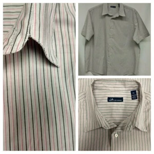 John Ashford Men's XXL Short Sleeve Button Front Shirt B93 - Picture 1 of 12
