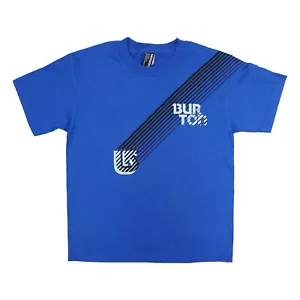 BURTON SNOWBOARD BOYS ROYAL BLUE T SHIRT - Picture 1 of 2