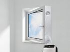 HOOMEE VP Fensterabdichtung für Mobile Klimageräte, Mit Angenähter Schlauch Verl