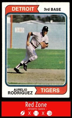 1974 Topps - #72 Aurelio Rodriguez EX+ - Image 1 of 2