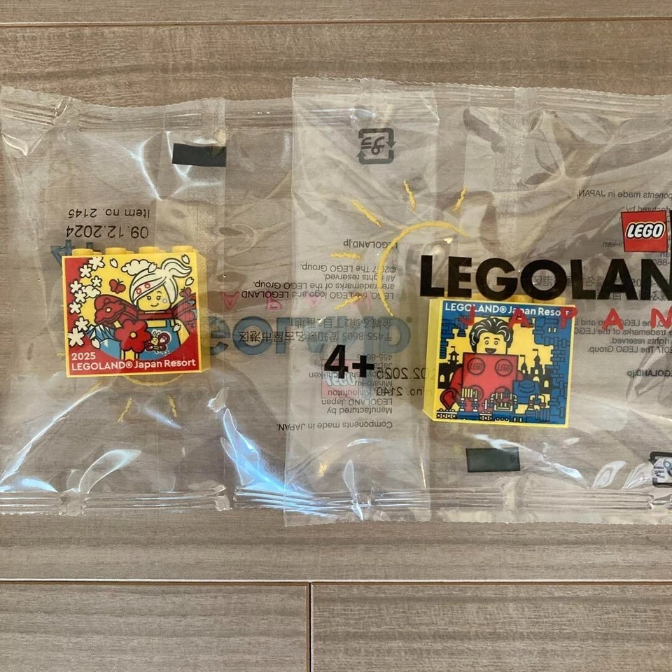 LEGO Land Japan Limited Brick  Unopened /NEW /  Butterfly Girl and Brockman RARE - Image 1 of 3