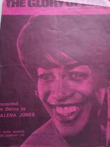 Vintage Piano Sheet Music. Salena Jones. - Picture 1 of 2