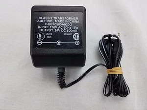 Ault Inc Plug In Class 2 Transformer 24VDC 500mA Model: P48240500A020G - Picture 1 of 5