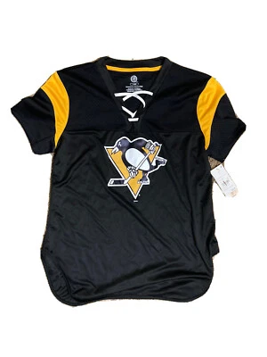 ¡NUEVO CON ETIQUETAS! Camiseta para mujer Pittsburgh Penguins talla grande NHL Foto 1 de 2