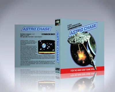 Atari 5200 Case - NO GAME - Astro Chase - Image 1 of 3