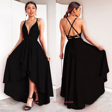 Womens Long Dress Prom Ball Gown Evening Party Cocktail Wedding Bridesmaid Dress