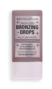 Makeup Revolution Bright Light Bronzing Drops Spice Tan Deep 23ml New and Sealed - Picture 1 of 2