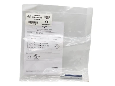 SEALED Automation Direct CR8-AP-3F Inductive Proximity Sensor, 3Pin, 8M, CR8AP3F - Image 1 of 4