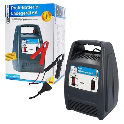 Batterie-Ladegerät 12V 6A Anzeige Erhaltungs-Ladung Auto Kfz PKW Batterie-Lader • 20.92€