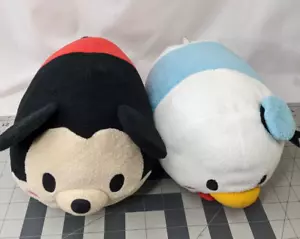Disney Tsum Tsum Mickey Mouse Donald Ente Kissen Plüsch 12 Zoll Stofftier - Bild 1 von 10