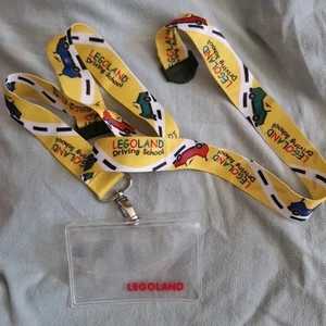 Lego Land Driving School Lanyard With Name Tag Holder - Bild 1 von 2