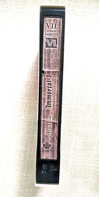 IMMORTAL 3 VHS B W Hindi  Film Songs by 3 Legend Nargis , Madhubala & Geeta bali - Image 1 of 4