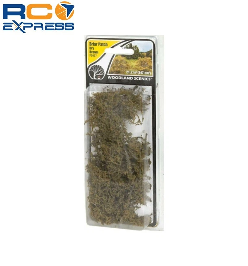 Woodland Scenics Briar Patch Dry Brown WOOFS637 - Image 1 of 1