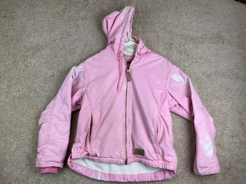 VETEMENTS Giacca da lavoro CE Schmidt donna piccola regolare full zip con cappuccio coulisse rosa