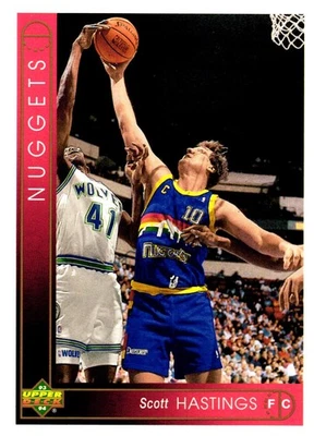 1993-94 Upper Deck #88 Scott Hastings - Image 1 of 2
