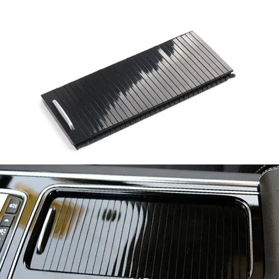 Cup Holder Roller Cover For Jaguar XF/XFL/XE/F-PACE 2016-2020 T2H3071-1 Black - Image 1 of 4