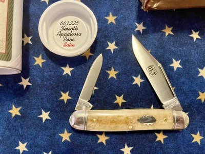 Great Eastern Cutlery GEC #66 Northfield UN-X-LD 1095 - Hueso de Appaloosa liso Foto 1 de 4