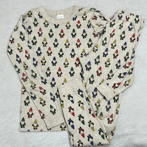 Hanna Andersson Jugend Pyjama Set Gr. 10 Wichtel Bio Baumwolle - Bild 1 von 3