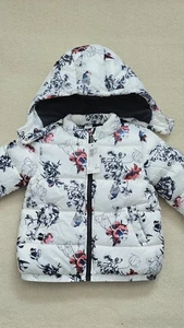 NWT Petit Bateau Girls' puffer jacket Sz 5Y/110 - Picture 1 of 6