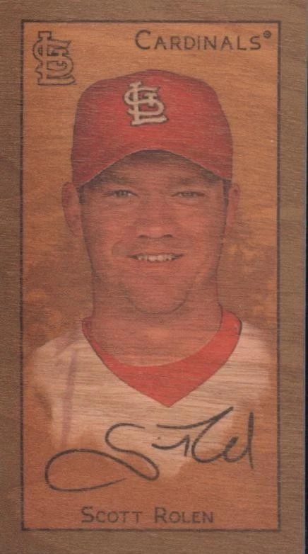 Major Leagues (MLB) Scott Rolen Baseball Sports Trading Cards
