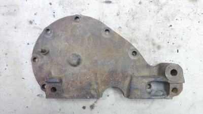 1929 1930 1931 Modelo A Ford MOTOR DELANTERO DISTRIBUCIÓN PLACA DE CUBIERTA Original Foto 1 de 4