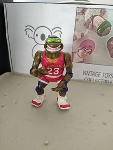 Vintage TMNT Ninja Turtles Figure Slam Dunkin Don 1991 - Picture 1 of 3