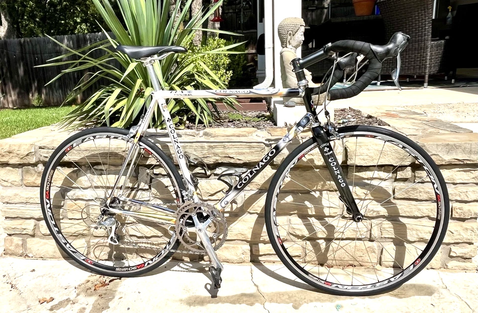 Colnago Lux Master Road Bike 58cm – Dura-Ace, Carbon Fork, Vintage Italian Steel - Image 1 of 4