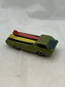 Vintage Hot Wheels Redline 1968 BLAST LIGHT Lime Deora US - Picture 1 of 24