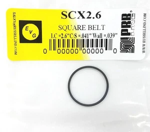 PRB SCX 2.6 Square Cut Belt for VCR, Cassette, CD Drive or DVD Drive SCX2.6 - Picture 1 of 1