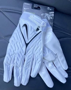 NEW Nike NFL Superbad 6.0 Football Gloves White/Black Size 3XL FN0279-102 - Picture 1 of 4