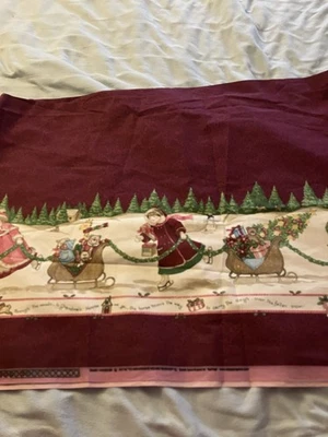 Daisy Kingdom "To Grandma's House" Christmas Border Print New 2 Yards - Image 1 of 4
