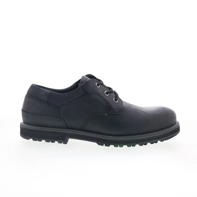 Dunham Byrne Plain Toe Oxford Mens Black Extra Wide 4E Oxfords Shoes - Image 1 of 4