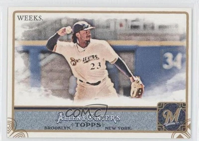 2011 Topps Allen & Ginter's Ginter Code Puzzle Border Rickie Weeks #288 - Image 1 of 2